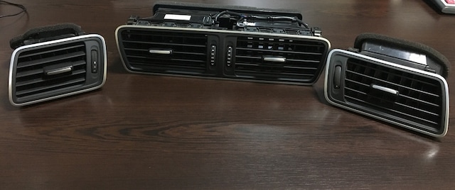 PASSAT B6-B7 HAVALANDIRMA IZGARASI MAT SİYAH