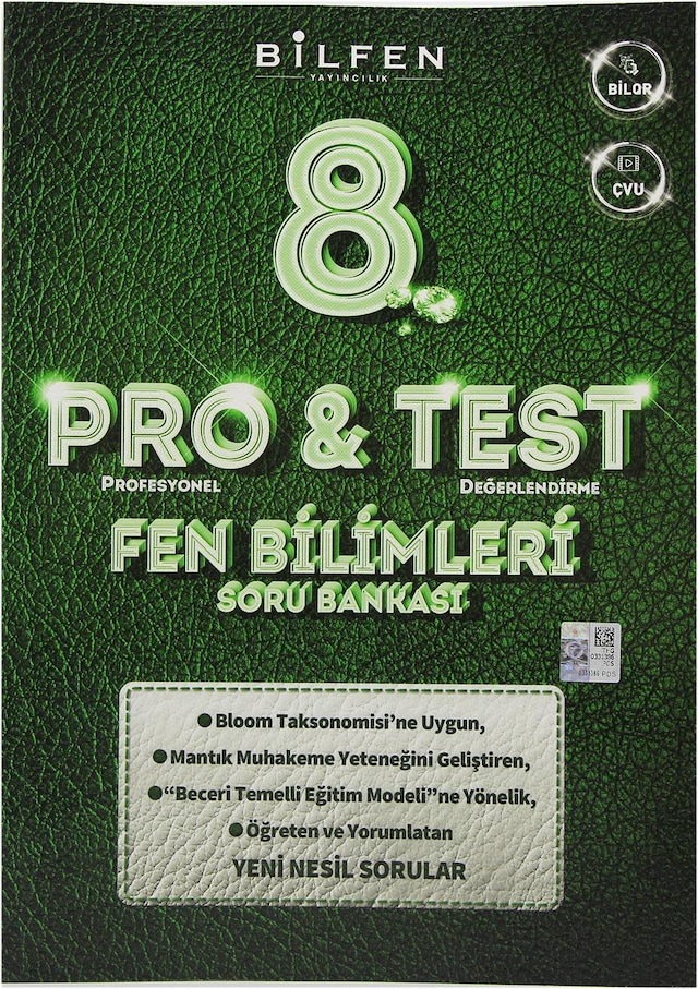 Bilfen 8. Sınıf LGS Pro & Test Fen Bilimleri Soru Bankası