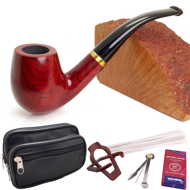 Falconetti Pipo Başlangıç Seti Sandalwood Ahşap Pipo ps95