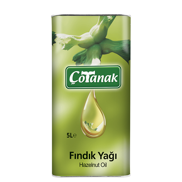 Çotanak Fındık Yağı Teneke 5 L