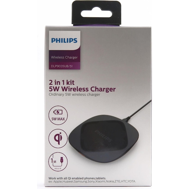 Philips DLP9035UB-51 5W Kablosuz Şarj Cihazı