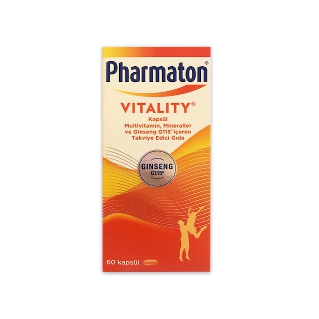 Pharmaton Vitality 60 Kapsül Aromasız-Diğer-Kapsül