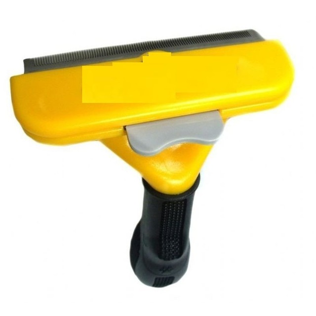 Kedi & Köpek İçin Tüy Alıcı Temizlik Tarağı Basmalı 10 Cm