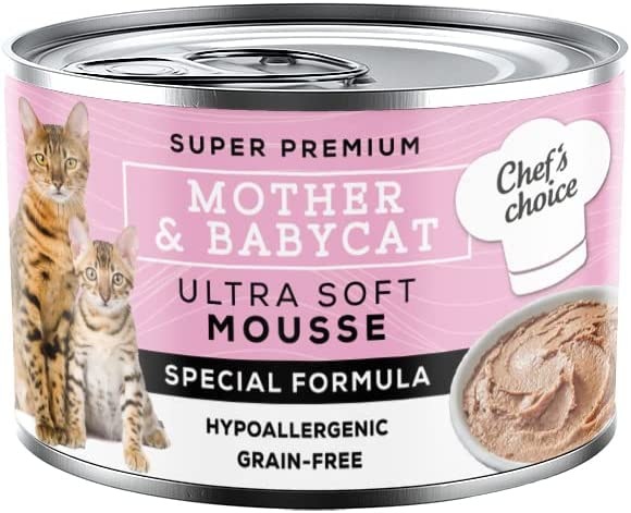 chef's choice Mother and Babycat - Emziren Hamile ve Yavru Kedile