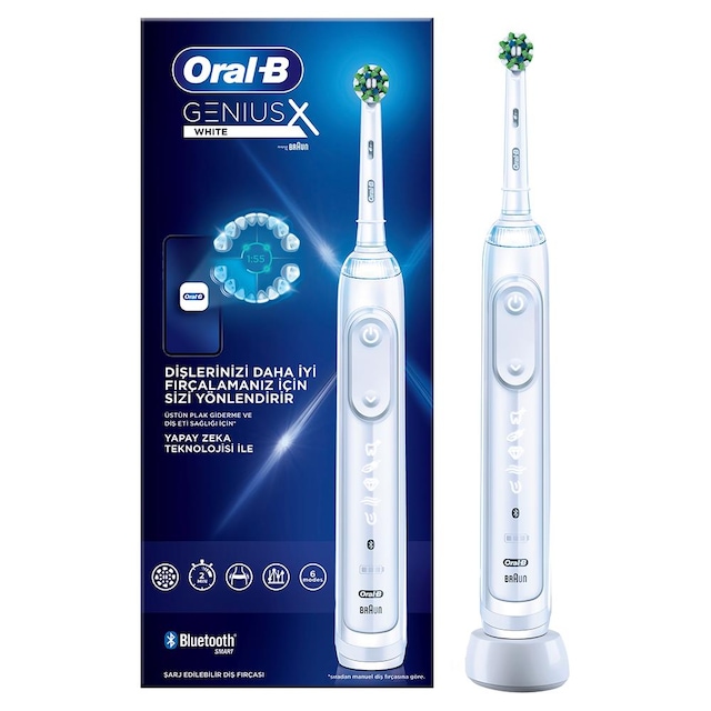 Oral-B Genius X White New Şarj Edilebilir Diş Fırçası