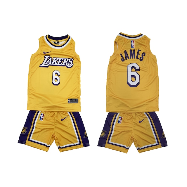 NBA LAKERS JAMES  ÇOCUK BASKETBOL FORMA+ŞORT