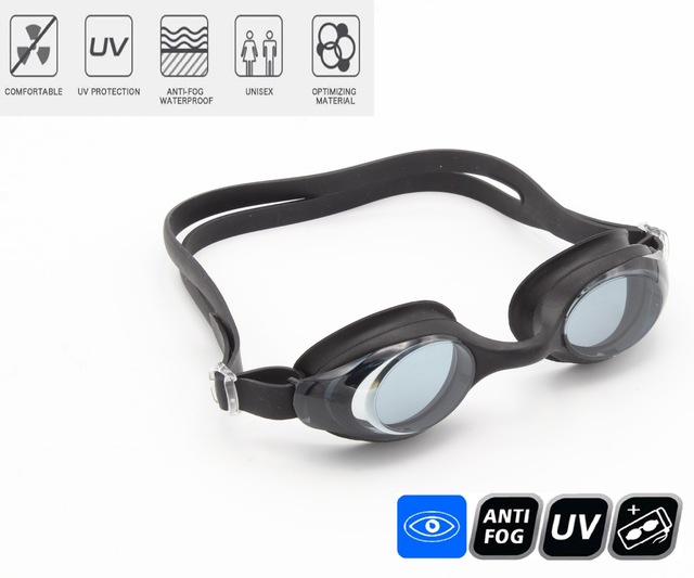 Yetişkin Yüzücü Deniz Gözlüğü Anti Fog Buğulanma Yapmaz Uv Koruma