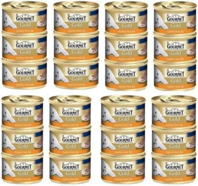 Proplan  Gold Hindi Etli Kıyılmış Konserve Kedi Maması 85 Gr X 24