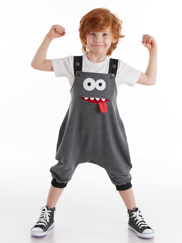 Denokids Zıpır Erkek Çocuk Tulum