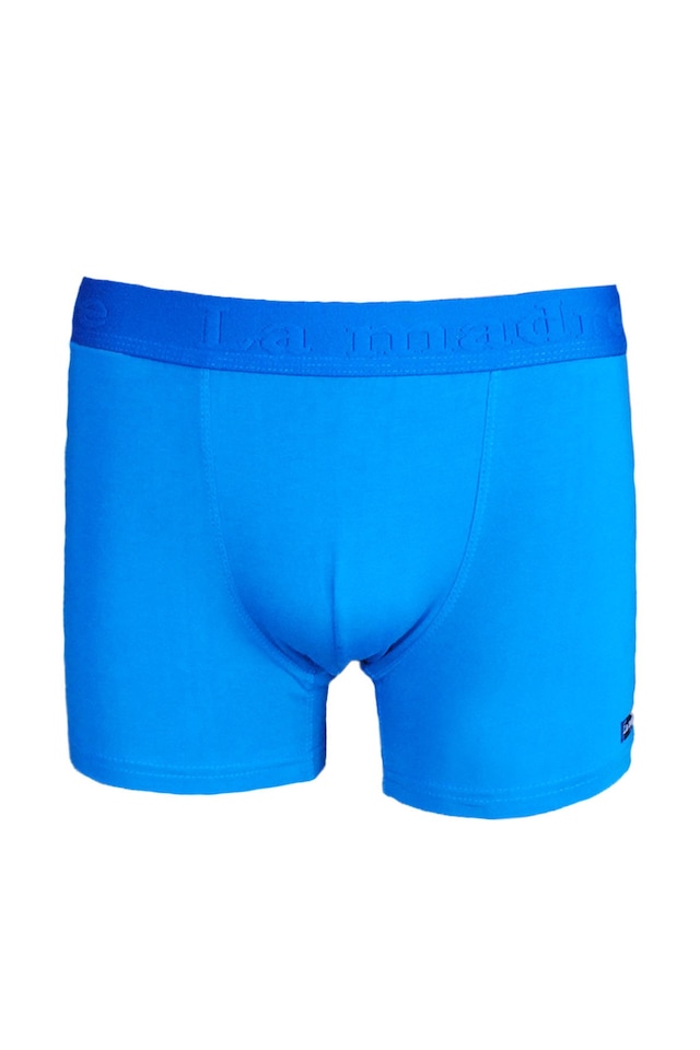 LaMadre Modal 5li Paket Erkek Boxer Mavi