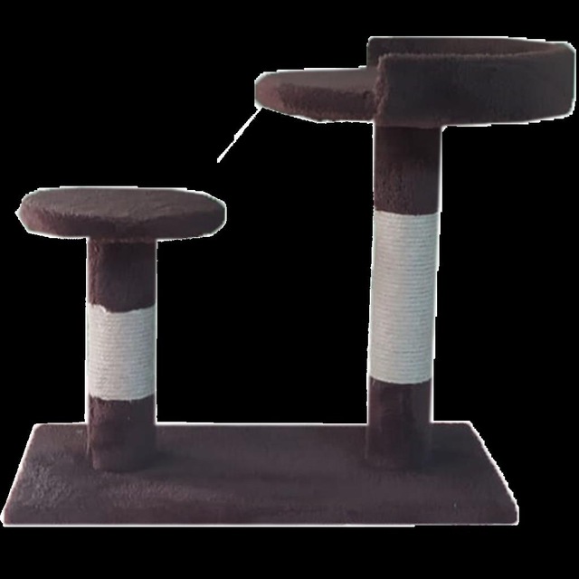 Kedi Oyun Ve Tırmalama Tahtası Kahverengi