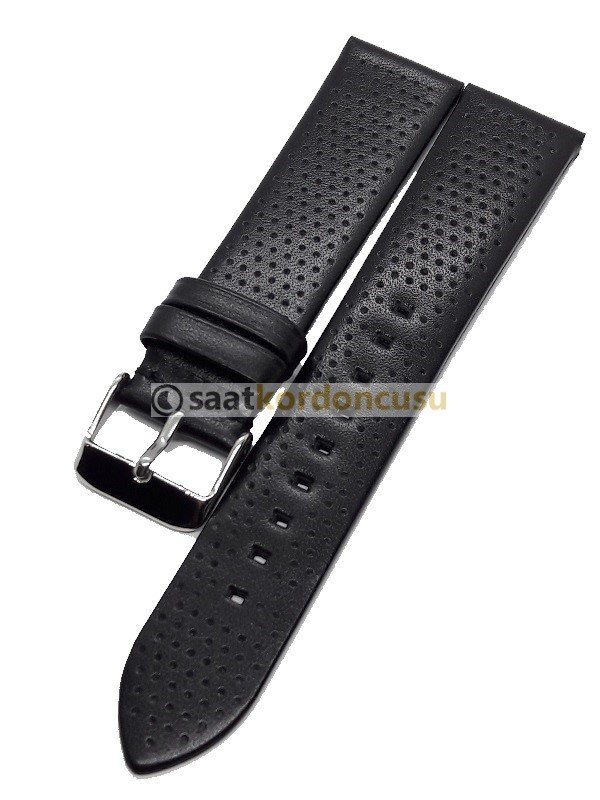 EMPORİO ARMANİ AR1737 Model Siyah Deri Saat Kordonu