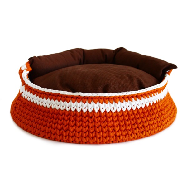 Kedi Köpek Yatağı Turuncu