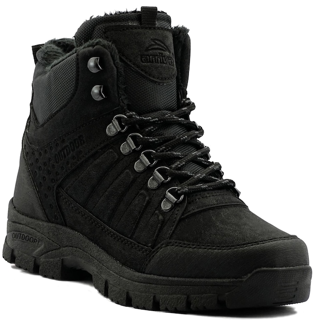 Letao Hiker Soğuga Dayanıklı İçi Kürklü Fermuarlı Erkek Bot