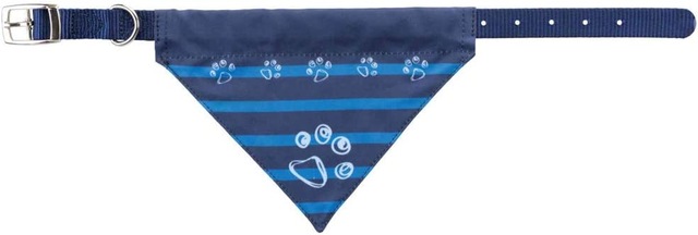 Köpek Bandana Tasma Xs 19-24Cm, 10Mm Mavi