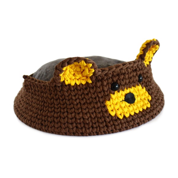 Kedi Yatağı Kahverengi