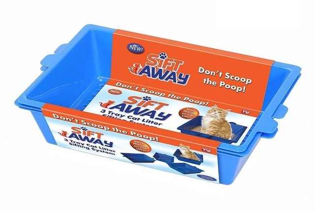 Sift Away Üç Katlı Kedi Tuvaleti