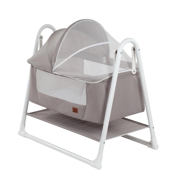baby plus Relax Sallanır Beşik Gri