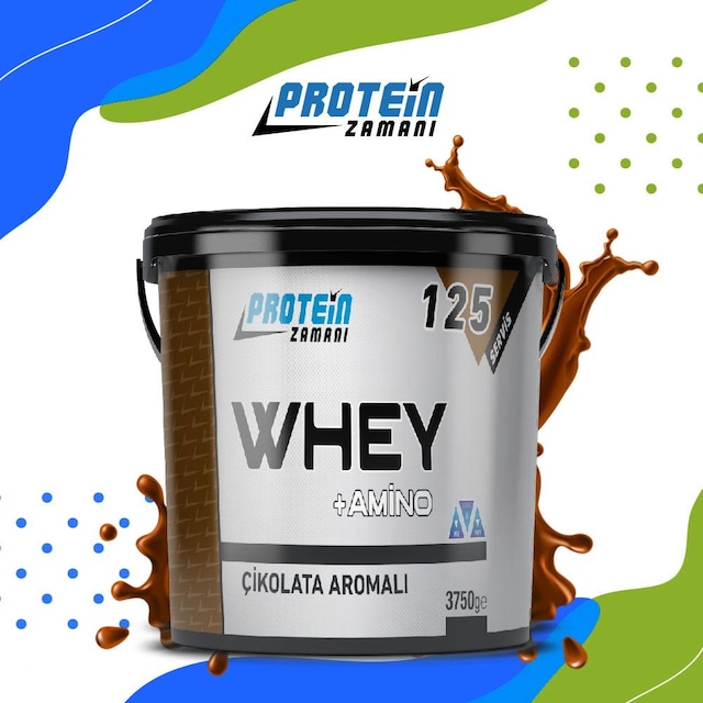 Protein Zamanı Whey Protein Tozu + Amino 125 Servis + HEDİYE