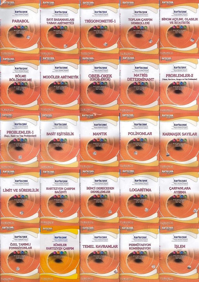 Kartezyen TYT-AYT Matematik Konu Anlatımlı Soru Fasikülleri