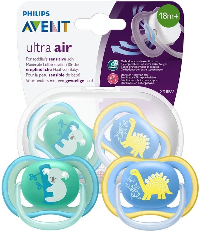 Avent SCF349/11 Ultra Air Emzik, 18 ay+, 2 li paket