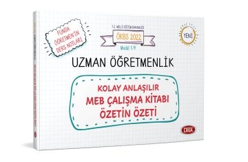 Uzman Öğretmenlik Kolay Anlaşılır Meb Çalışma Kitabı Özetin Özeti