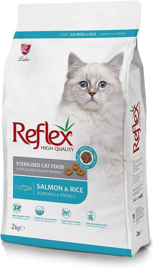 Somonlu Kisirlastirilmis Kedi Mamasi 2Kg