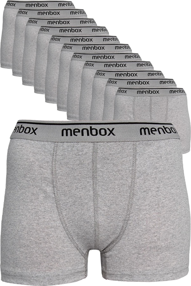Erkek Likralı Boxer 12'lı Paket