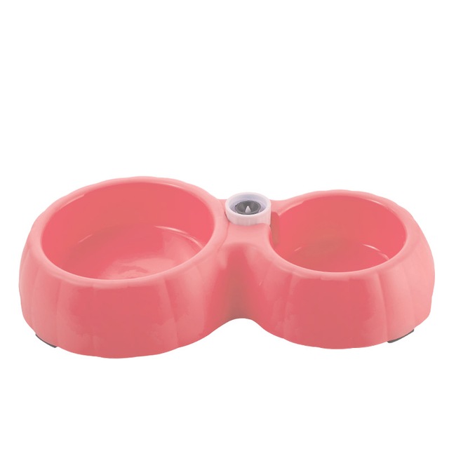 Mikopet Kedi Köpek Mama Su Kabı Large-Pembe