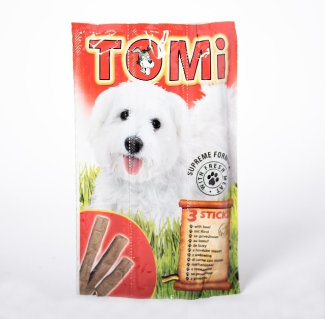 TOMİ STİCK SIĞIR ETLİ KÖPEK ÖDÜLÜ (3X20 ADET)