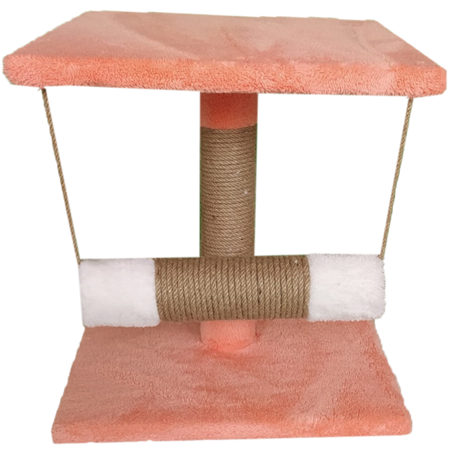 Kedi Tırmalama Ve Oyun Alanı Somon