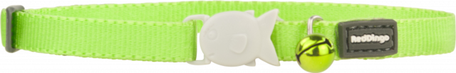 REDDİNGO LİME YAVRU KEDİ TASMASI 8MM / 16-26 CM