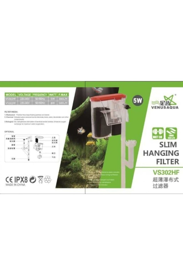 Vs-302hf Şelale Filtre 300 lt