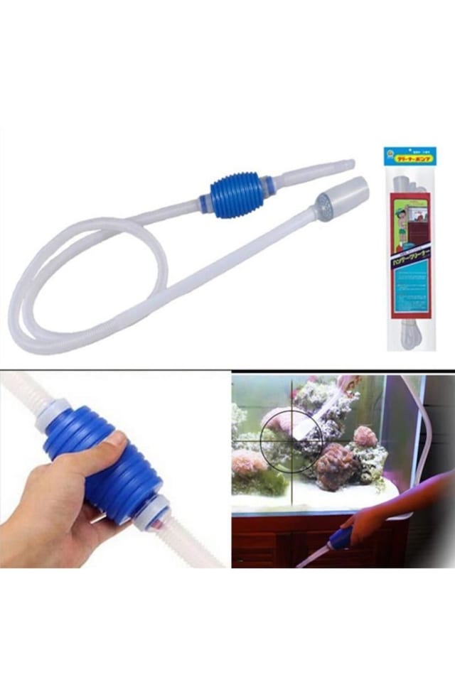 Siphon Cleaner Akvaryum Dip Hortumu Süpürgesi