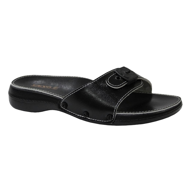 Ceyo 6500 Minelli Siyah Ortapedik Bayan Terlik & Sandalet