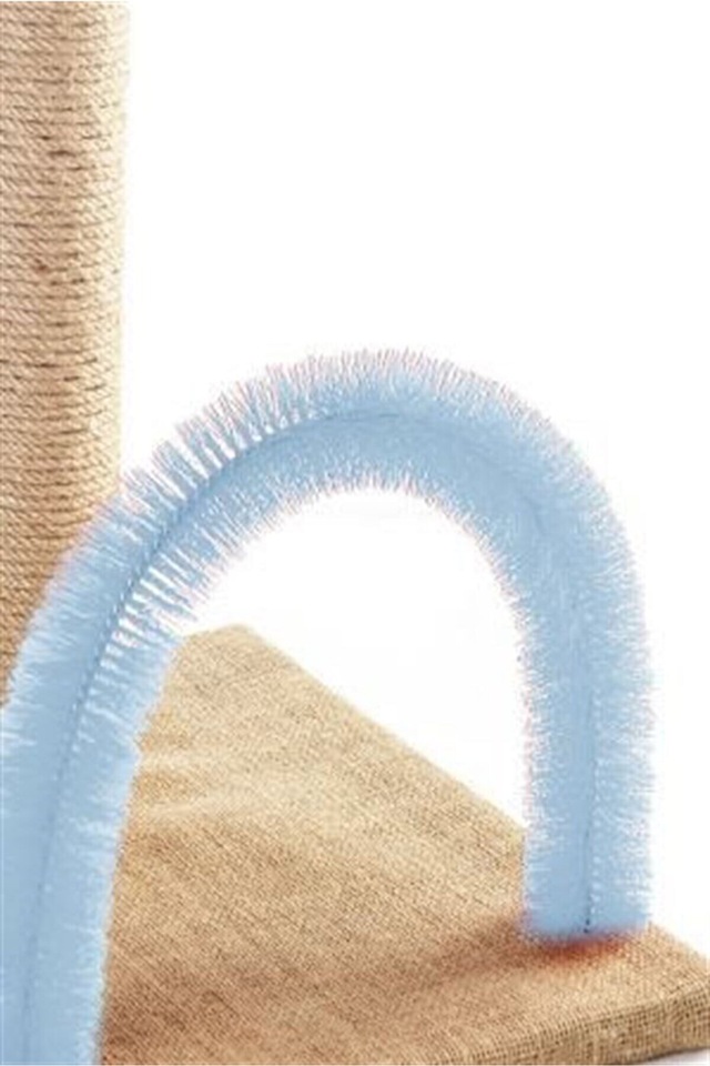 BYPET Mavi Kedi Kaşıma Ve Tırmalama Tahtası KediTırmalamaKaşıma-A