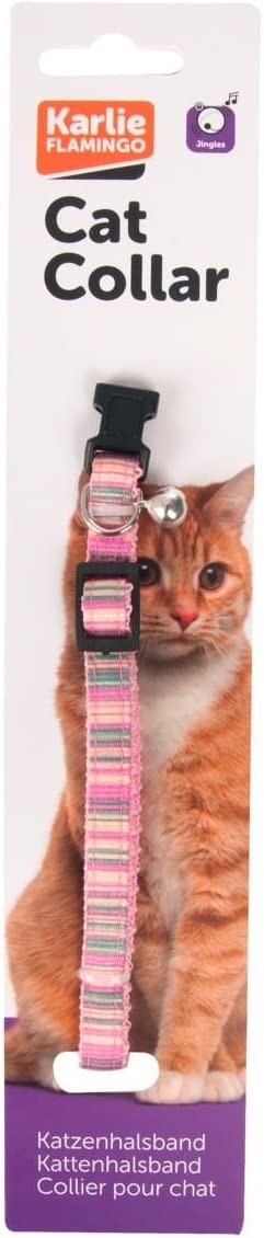 Kedi Boyun Tasması Çıng. 30 cm, Pembe