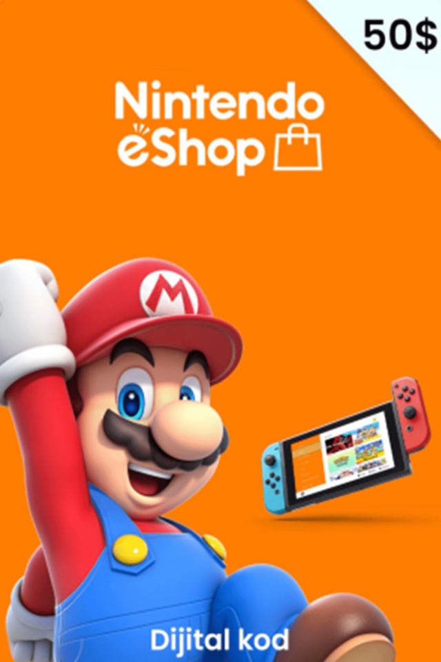 Nintendo eShop US 50 Gift Card