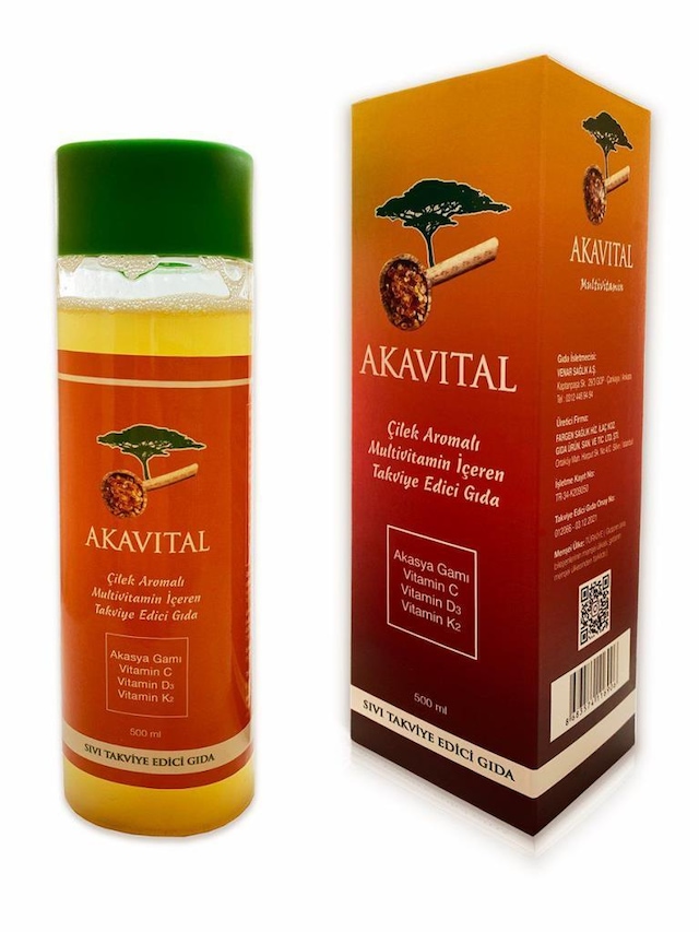 Akavital Çilek Aromalı Multivitamin 500 Ml