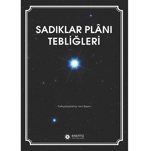 Sadıklar Planı Tebliğleri