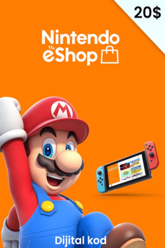 Nintendo eShop US 20 Gift Card