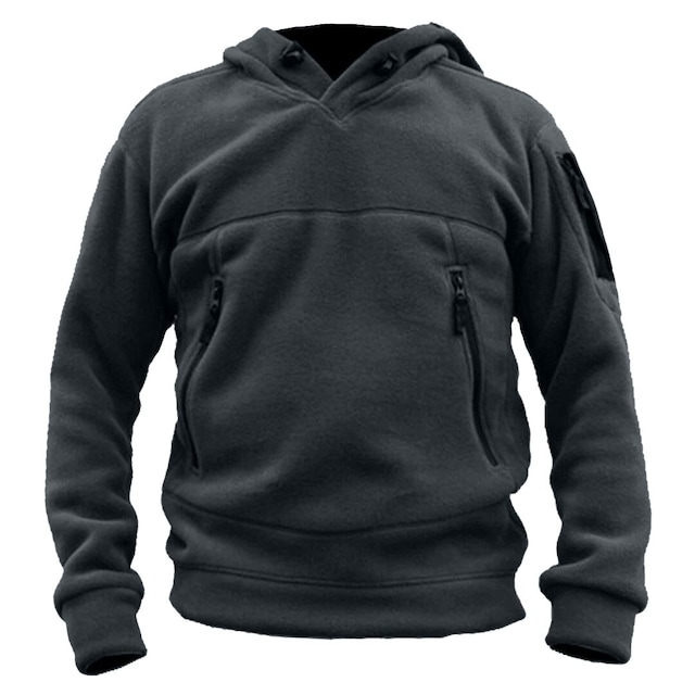 Genıus Store Erkek Polar Kapşonlu Kombat Tactical 3 Cep (507539745)