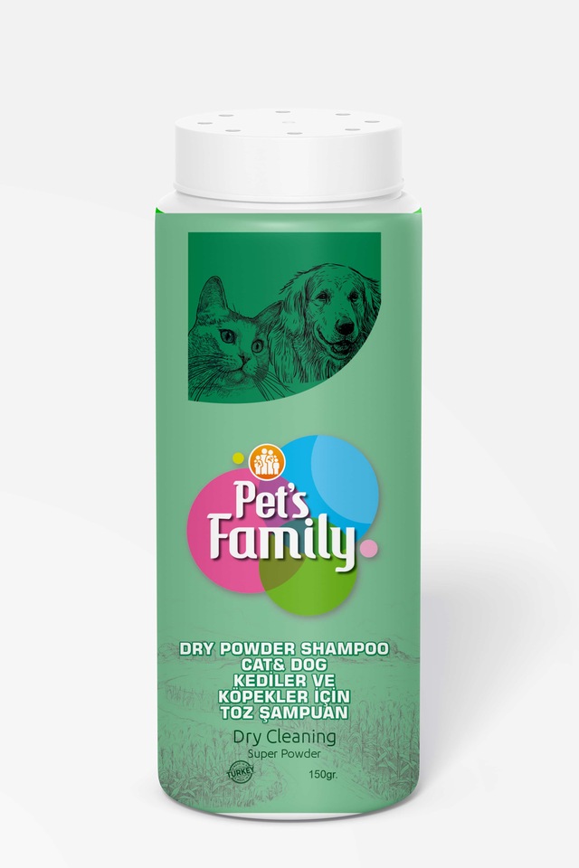 Kedi Toz Şampuan - PET&#39;S FAMİLY