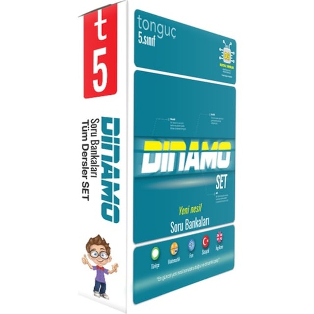 Tonguç Akademi 5. Sınıf Dinamo Tüm Dersler Soru Bankası Set (549779323)