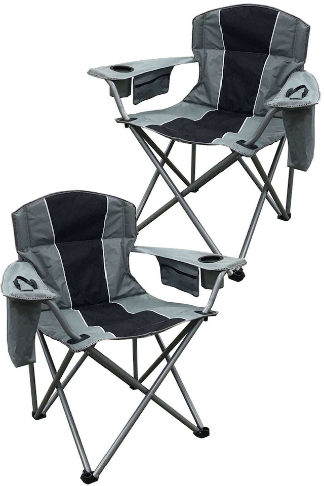2 Adet 150 Kg Taşıma Kapasiteli Xxl Elite Buz Çantalı Kamp Sandalyesi