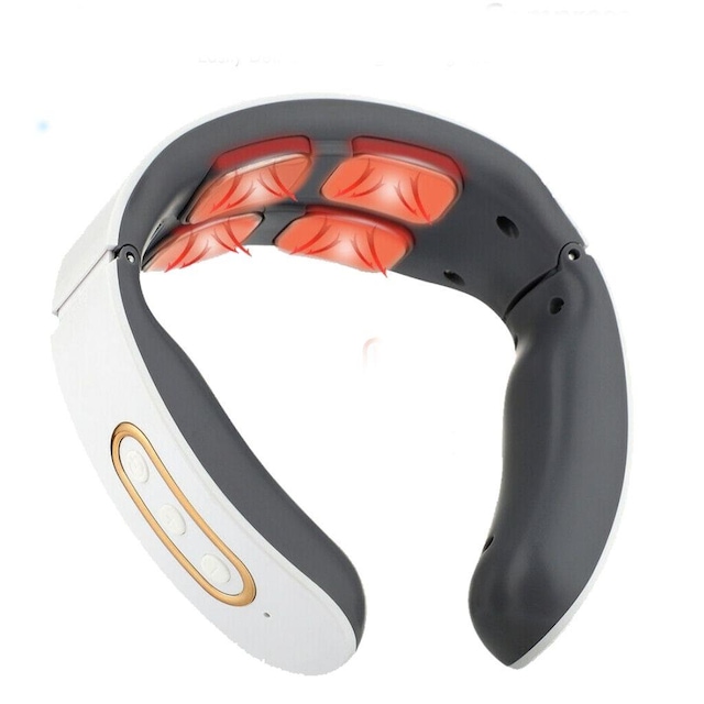 Elektrikli Servikal Boyun Ve Omuz Darbe Masajı Isıtma Ağrı Kesici