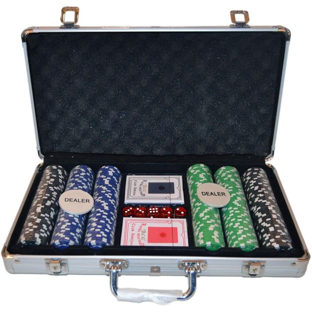 300'Lü Poker Seti Metal Çantalı