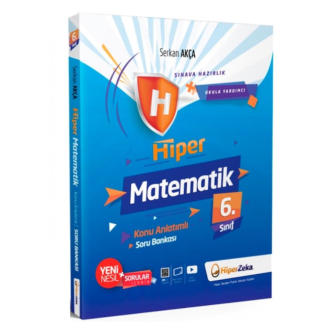 Hiper Zeka Yayınları 6. Sınıf Hiper Matematik Konu Anlatımlı Soru (507798549)