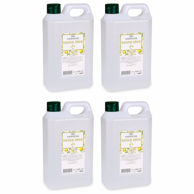 Torku 80 Derece Limon Kolonyası Bidon 1 L x 4