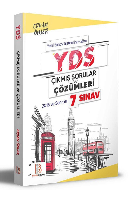 Benim Hocam Yayınları Yds Çıkmış Sorular ve Çözümleri 7 Sınav